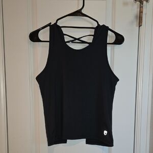 Black BP Crop Tank